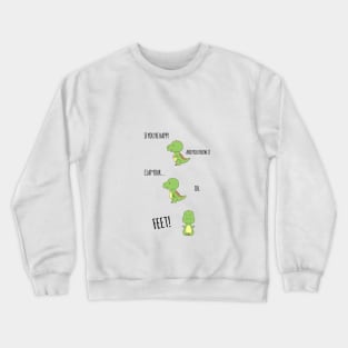 Happy T-Rex Crewneck Sweatshirt